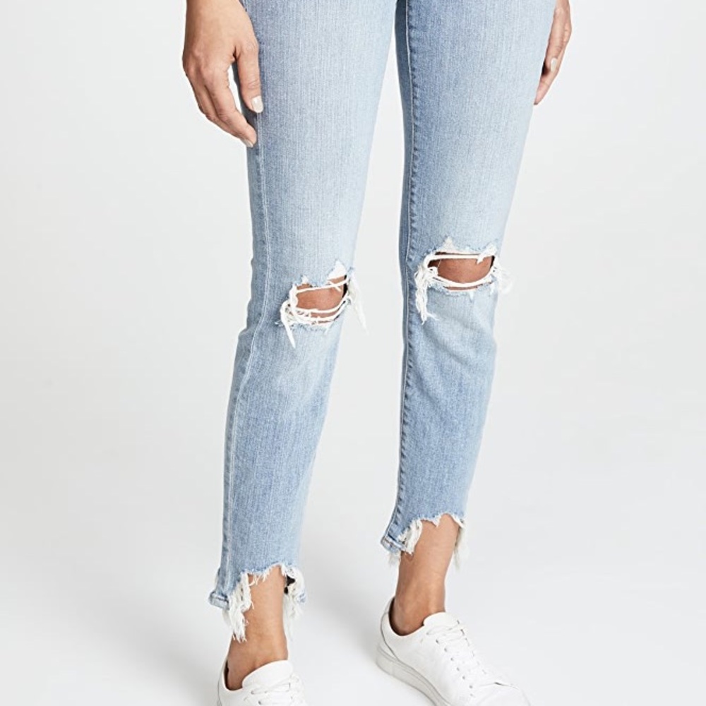 L’Agence highrise highline skinny jeans lightwash